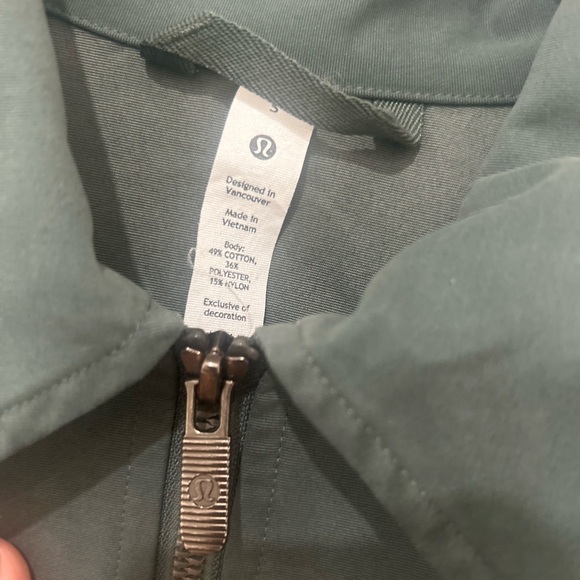 LULULEMON GLYCE 2-in-1 ADAPTABLE JACKET GREEN.SIZE SMALL - Picture 14 of 15